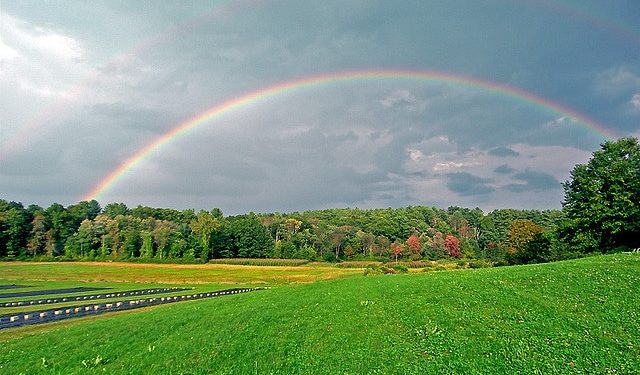 Double Rainbow - Stow, MA, de Chris Seufert, en Flickr